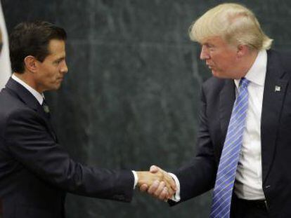 O presidente mexicano e o candidato republicano tentam um “diálogo construtivo” e contornam os assuntos mais espinhosos
