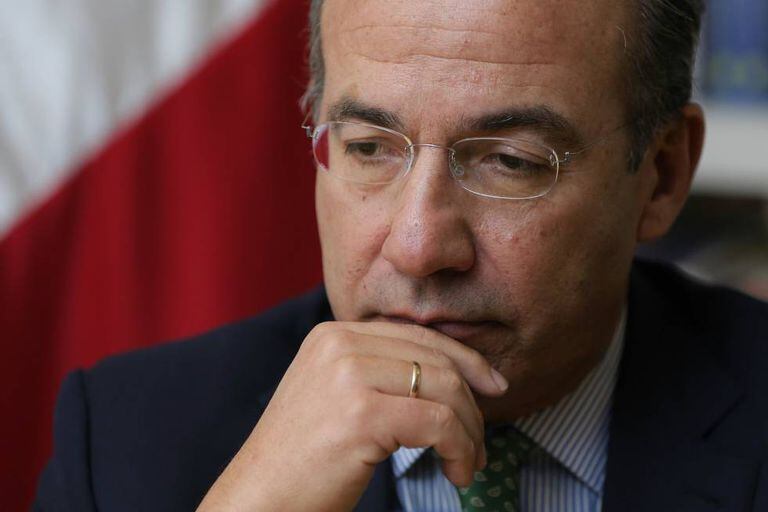 O ex-presidente Felipe Calderón