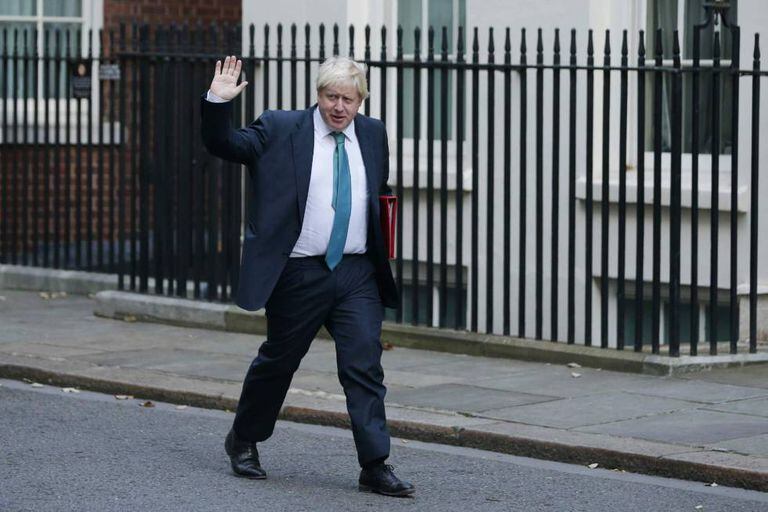 O ministro de Relações Exteriores do Reino Unido, Boris Johnson.