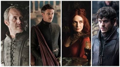 Stannis Baratheon, Petyr Baelysh, Melisandre e Ramsay Bolton derramam sadismo por todas as partes.