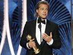 Brad Pitt fue galardonado con el premio a mejor actor de reparto por 'Érase una vez en... Hollywood'.