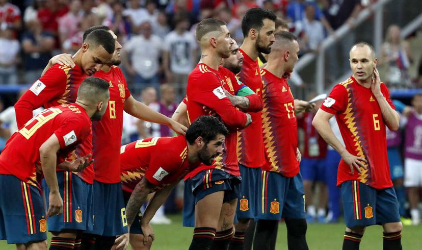 Eliminada: Espanha perde para a Rússia nos pênaltis e dá adeus ao sonho