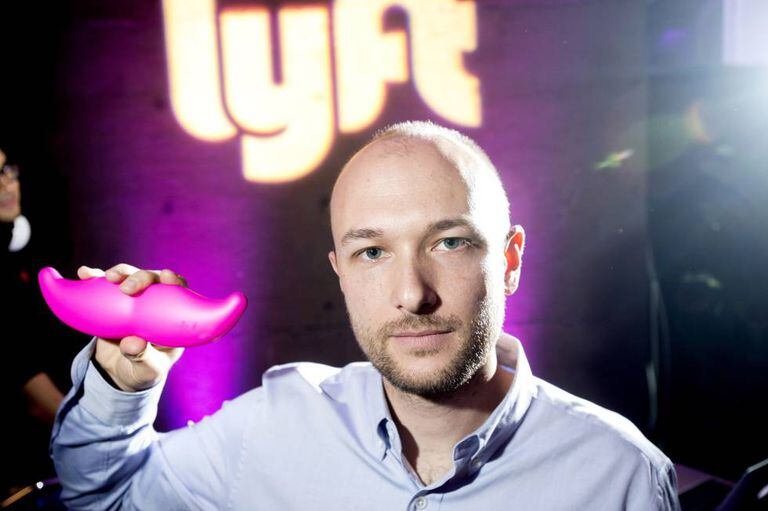 Logan Green, presidente da Lyft. / NOAH BERGER (AP)