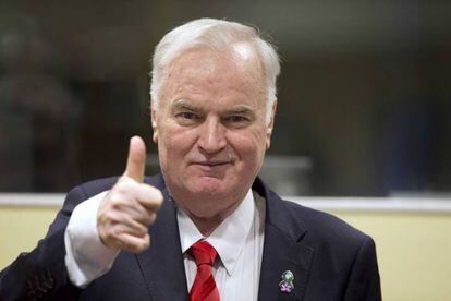 O ex-líder militar servo-bósnio Ratko Mladic