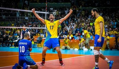 Ha Dois Anos O Brasil Fechava As Olimpiadas Do Rio Com Ouro No Volei Masculino Esportes El Pais Brasil