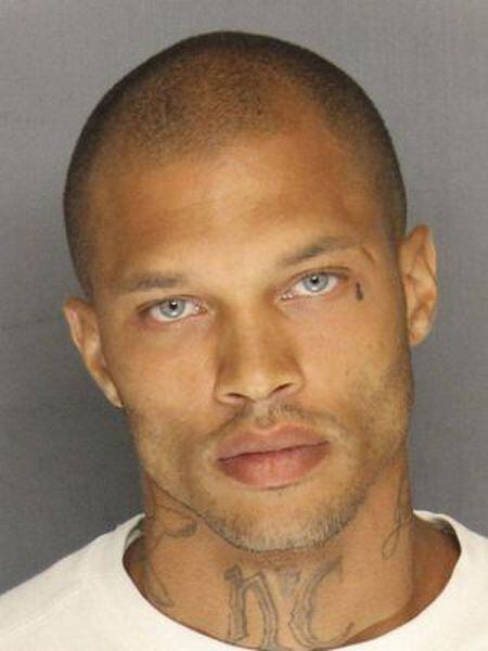 O presidiário Jeremy Meeks.