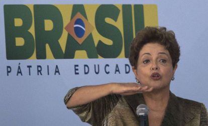 Dilma em inaugura&ccedil;&atilde;o de moradias no Rio.