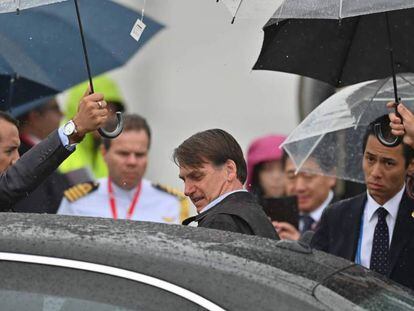 Presidente Jair Bolsonaro chega ao Japão para participar do G20.