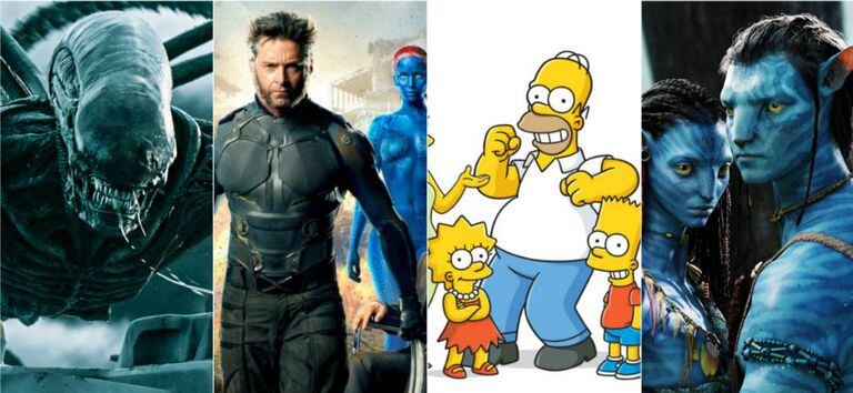 Várias das franquias da Fox que a Disney compra.