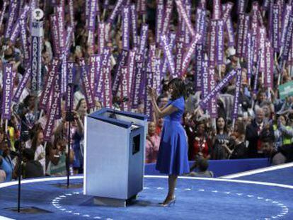 Veja aqui 13 frases do discurso de Michelle Obama, a primeira-dama dos EUA, em apoio a Hillary Clinton