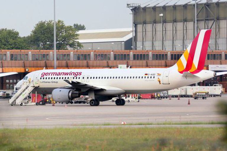 Um A320 da companhia alemã Germanwings.