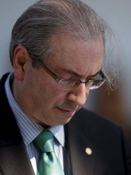 O presidente da Câmara, Eduardo Cunha.