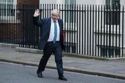 O ministro de Relações Exteriores do Reino Unido, Boris Johnson.