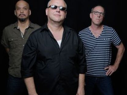 Os membros de The Pixies.