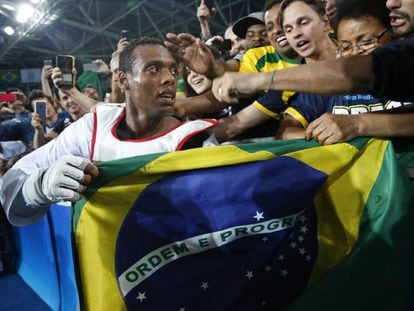 Maicon Andrade leva o bronze no taekwondo