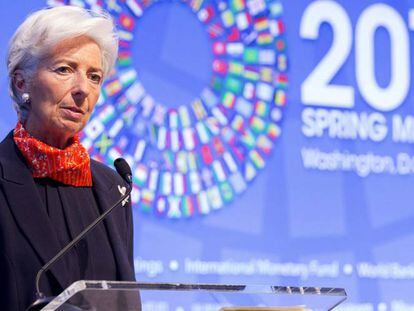 A diretora geral do Fundo Monetário Internacional (FMI), Christine Lagarde