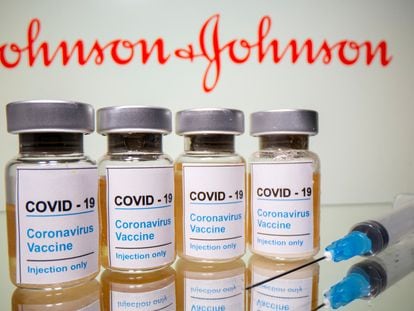 Ampolas da vacina da Johnson & Johnson, em uma foto de outubro passado.