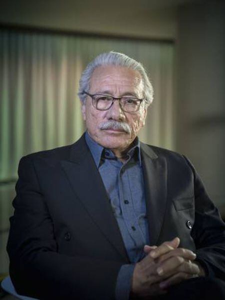 Edward James Olmos, nesta semana em Madri.