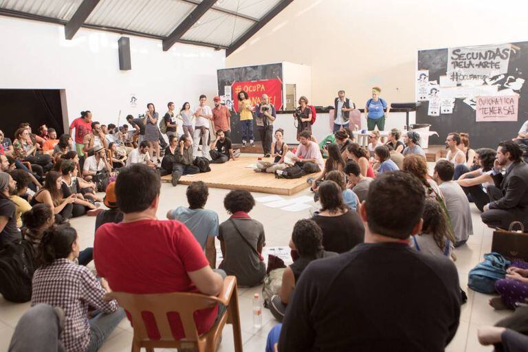 Ocupação da Funarte, em São Paulo