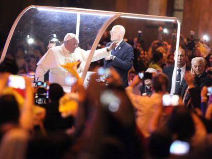 O papa Francisco em Assunção.