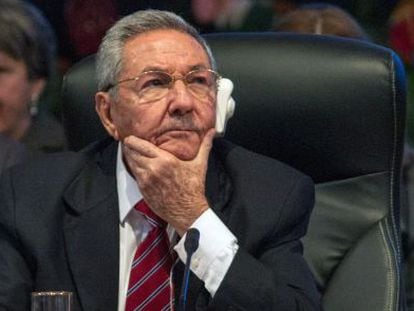 Castro durante a Cúpula dos Estados do Caribe em Havana.