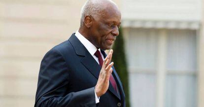 O presidente de Angola, Jose Eduardo Dos Santos, em 2014.