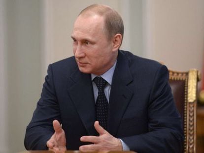 O presidente russo, Vladimir Putin.