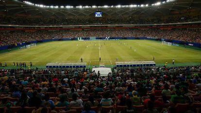 25.371 pessoas estiveram na Arena da Amazônia, nesta quinta.
