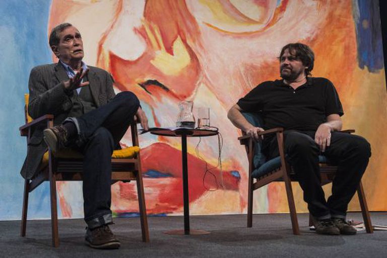 Jorge Mautner e Marcelino Freire.