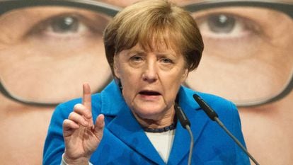 Angela Merkel.