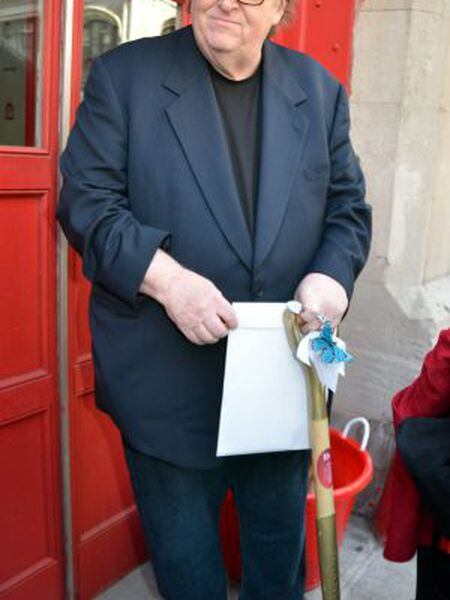O cineasta Michael Moore.