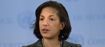 A ex-embaixadora dos EUA na ONU Susan Rice.