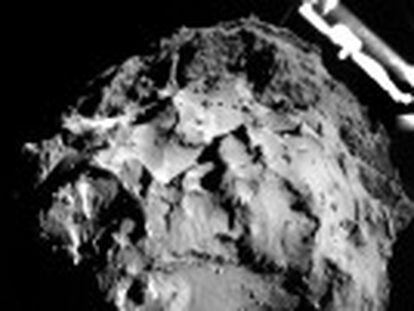 Especialistas não sabem em que ponto da superfície do cometa o robô foi parar, mas ele funciona e está enviando dados