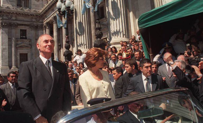 Fernando de la Rúa em 10 de dezembro de 1999.