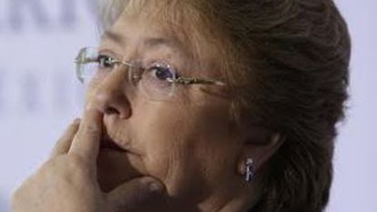 A presidenta chilena, Michelle Bachelet.