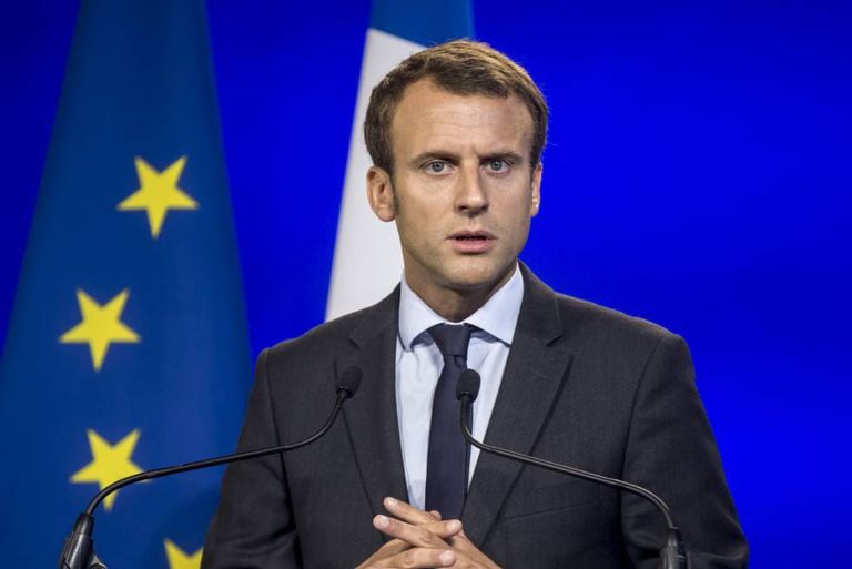 O ex-ministro francês Enmmanuel Macron.