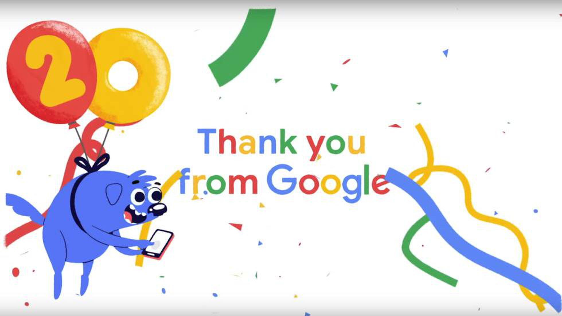 Google: 20 anos, 20 doodles, Internet