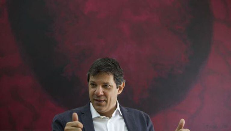 O prefeito Fernando Haddad.