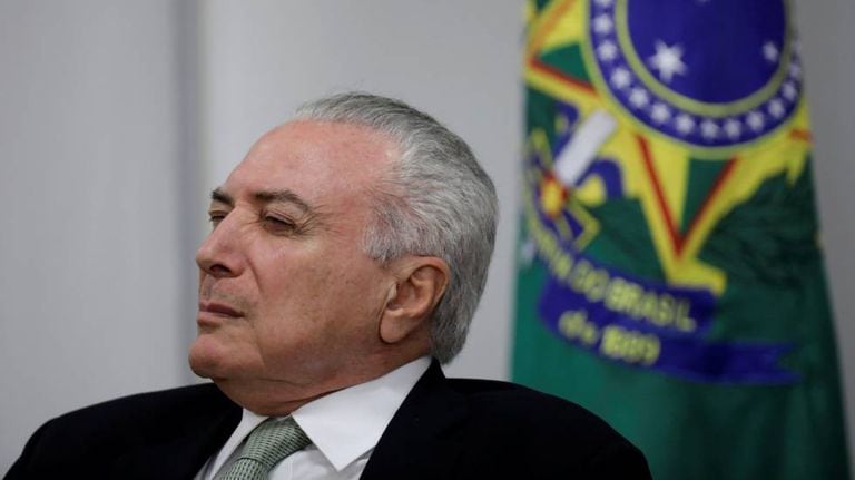 O presidente Michel Temer no dia 12, em Brasília.