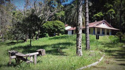 Casa de Cabangu, em Santos Dumont, na Zona da Mata mineira.