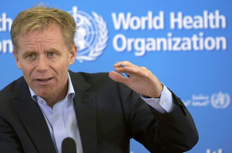 Bruce Aylward, diretor-geral adjunto da OMS.