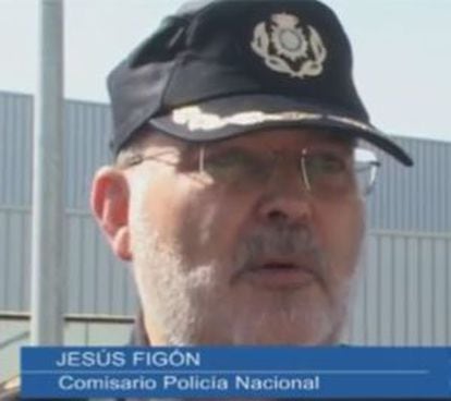 Jesús Figón, em imagem de um vídeo policial de 2009.