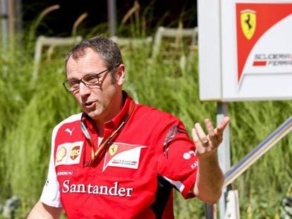 Stefano Domenicali, durante o GP do Bahrein.