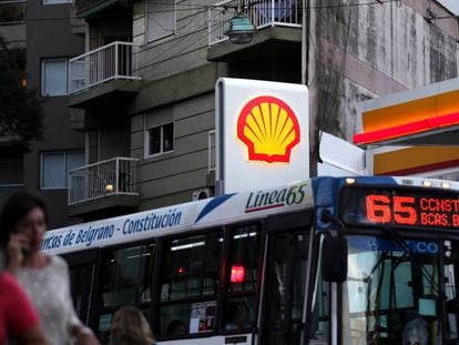 Posto Shell na Argentina