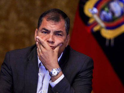 O presidente de Equador, Rafael Correa, em foto de arquivo.