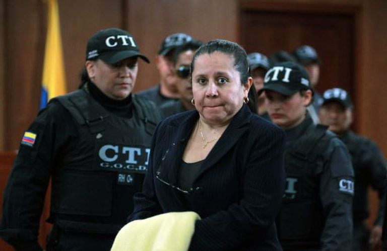 A ex-chefe do DAS da Colômbia, María del Pilar Hurtado.