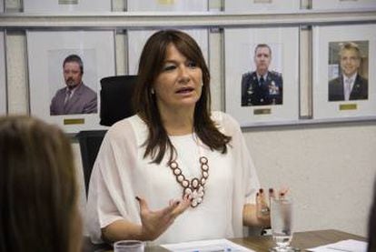 Márcia de Alencar é a primeira mulher a ocupar o cargo de secretária de Segurança do DF.