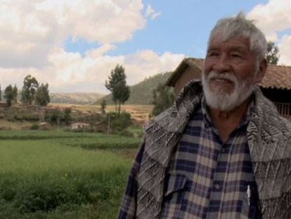 Esteban Puma, campesino e ex-prefeito de Anta, Cusco.