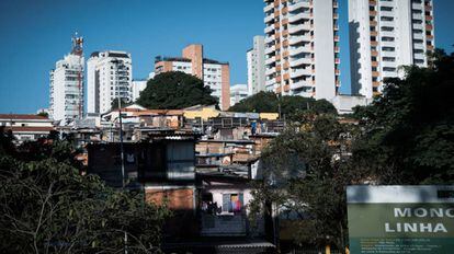 A Favela do Piolho, no Campo Belo, passou por dois grandes incêndios em 2012 e 2014