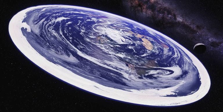 Os terraplanistas são milhares em todo o mundo. Segundo essas pessoas, nosso planeta é um disco situado no centro do universo e cercado por uma enorme muralha de gelo, como em ‘Game of Thrones’.